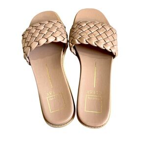 Dolce Vita woven sandals/slides